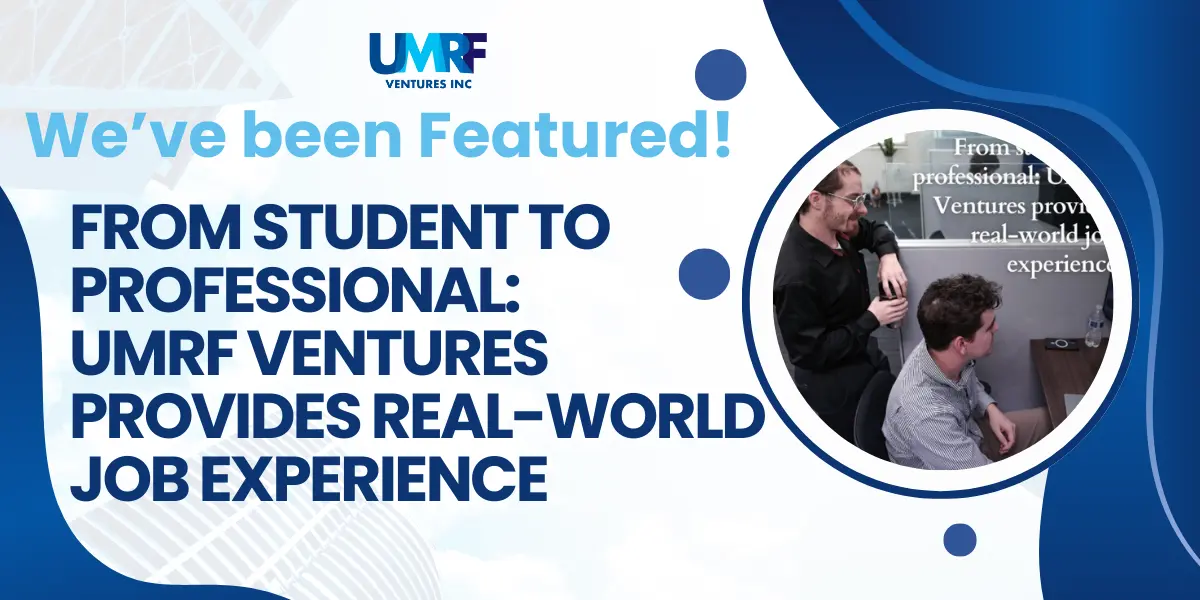 blog title image about how UMRFV helps college students get real-world experience
